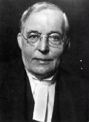 Portrait of Montague Rhodes James taken in 1929
